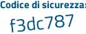 Il Codice di sicurezza è 452eZ poi 71 il tutto attaccato senza spazi