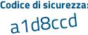 Il Codice di sicurezza è 3Z continua con ZdZ21 il tutto attaccato senza spazi