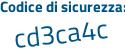 Il Codice di sicurezza è 5955 poi c2f il tutto attaccato senza spazi