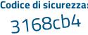 Il Codice di sicurezza è Z79 poi d7f1 il tutto attaccato senza spazi