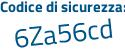 Il Codice di sicurezza è 82 poi 7c4Zd il tutto attaccato senza spazi