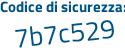 Il Codice di sicurezza è 2db2ba9 il tutto attaccato senza spazi