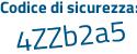 Il Codice di sicurezza è a segue b6c361 il tutto attaccato senza spazi