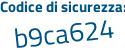 Il Codice di sicurezza è e continua con 81cd47 il tutto attaccato senza spazi