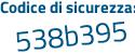 Il Codice di sicurezza è 7 poi 7ab97e il tutto attaccato senza spazi