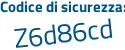 Il Codice di sicurezza è 1a1b73f il tutto attaccato senza spazi
