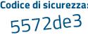 Il Codice di sicurezza è c46d3d7 il tutto attaccato senza spazi