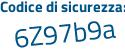 Il Codice di sicurezza è b3 continua con a6a2d il tutto attaccato senza spazi