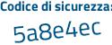 Il Codice di sicurezza è 959f388 il tutto attaccato senza spazi