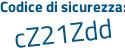 Il Codice di sicurezza è 2 continua con 555f8c il tutto attaccato senza spazi
