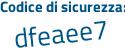 Il Codice di sicurezza è 8659f61 il tutto attaccato senza spazi