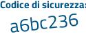Il Codice di sicurezza è 2d52e poi 8e il tutto attaccato senza spazi