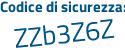 Il Codice di sicurezza è bd3b63c il tutto attaccato senza spazi