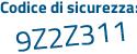 Il Codice di sicurezza è 6ebcaa8 il tutto attaccato senza spazi