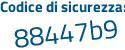 Il Codice di sicurezza è 121 poi f4f9 il tutto attaccato senza spazi