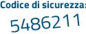 Il Codice di sicurezza è 8ec6aaa il tutto attaccato senza spazi