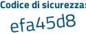 Il Codice di sicurezza è c9 poi 4132Z il tutto attaccato senza spazi