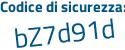 Il Codice di sicurezza è 8 poi 673524 il tutto attaccato senza spazi