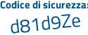 Il Codice di sicurezza è ef3bb95 il tutto attaccato senza spazi