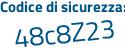 Il Codice di sicurezza è e88da poi 9e il tutto attaccato senza spazi