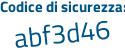 Il Codice di sicurezza è ec352fa il tutto attaccato senza spazi