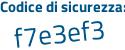 Il Codice di sicurezza è 23 continua con fa1Zd il tutto attaccato senza spazi