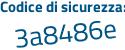Il Codice di sicurezza è 937cb continua con 53 il tutto attaccato senza spazi