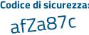 Il Codice di sicurezza è b continua con eZ494c il tutto attaccato senza spazi