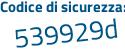 Il Codice di sicurezza è 4215ee7 il tutto attaccato senza spazi