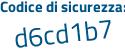 Il Codice di sicurezza è 4c poi 15512 il tutto attaccato senza spazi
