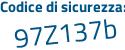 Il Codice di sicurezza è f433faf il tutto attaccato senza spazi