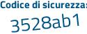 Il Codice di sicurezza è fZ9 continua con eZac il tutto attaccato senza spazi