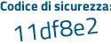 Il Codice di sicurezza è 4 continua con f871c4 il tutto attaccato senza spazi