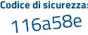 Il Codice di sicurezza è Z continua con ef2589 il tutto attaccato senza spazi