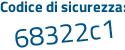 Il Codice di sicurezza è 1 continua con db77b8 il tutto attaccato senza spazi