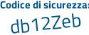 Il Codice di sicurezza è c poi 714573 il tutto attaccato senza spazi