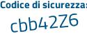 Il Codice di sicurezza è 981d3 segue 3f il tutto attaccato senza spazi