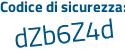 Il Codice di sicurezza è b poi 441fea il tutto attaccato senza spazi