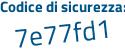 Il Codice di sicurezza è b99 continua con 99e5 il tutto attaccato senza spazi