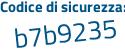 Il Codice di sicurezza è 77a continua con e2Z8 il tutto attaccato senza spazi