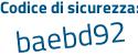 Il Codice di sicurezza è e poi f38eb5 il tutto attaccato senza spazi