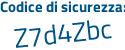 Il Codice di sicurezza è b4 poi 99537 il tutto attaccato senza spazi