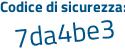 Il Codice di sicurezza è 495 continua con f19b il tutto attaccato senza spazi