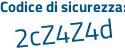 Il Codice di sicurezza è 88 continua con c8d8c il tutto attaccato senza spazi
