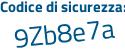 Il Codice di sicurezza è 59 poi 972c9 il tutto attaccato senza spazi