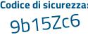 Il Codice di sicurezza è 448 continua con 3ebf il tutto attaccato senza spazi
