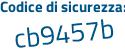 Il Codice di sicurezza è dc continua con d212f il tutto attaccato senza spazi