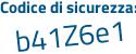 Il Codice di sicurezza è 51 continua con 73f64 il tutto attaccato senza spazi