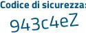 Il Codice di sicurezza è 1495 poi 5da il tutto attaccato senza spazi