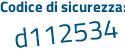 Il Codice di sicurezza è 56 poi 332Z9 il tutto attaccato senza spazi